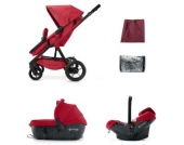 Concord Buggy Wanderer Travel-Set Ruby Red - rot